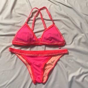 Victoria secret swim suit.